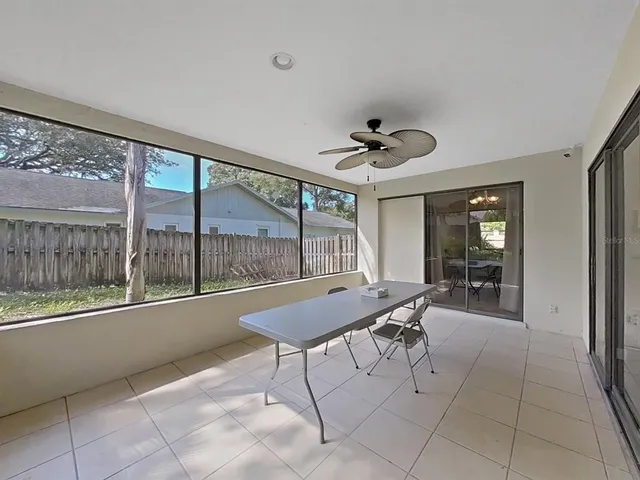 a view of a house with a garden