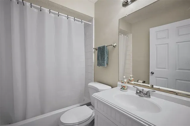 a backyard of a house with seating space