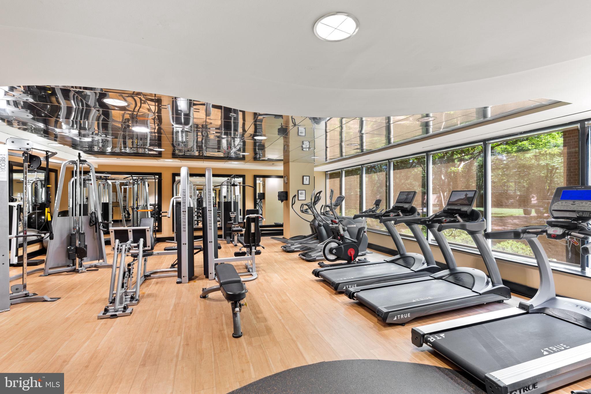 11700 Old Georgetown Road, Unit 1007 North Bethesda, MD 20852 - Photo 31 of 36 On Site Gym