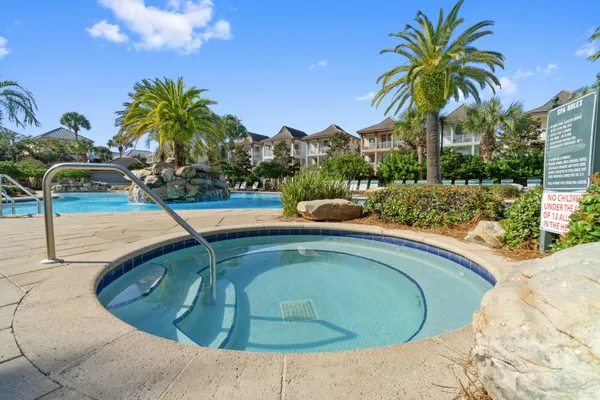 a view of outdoor space yard and swimming pool