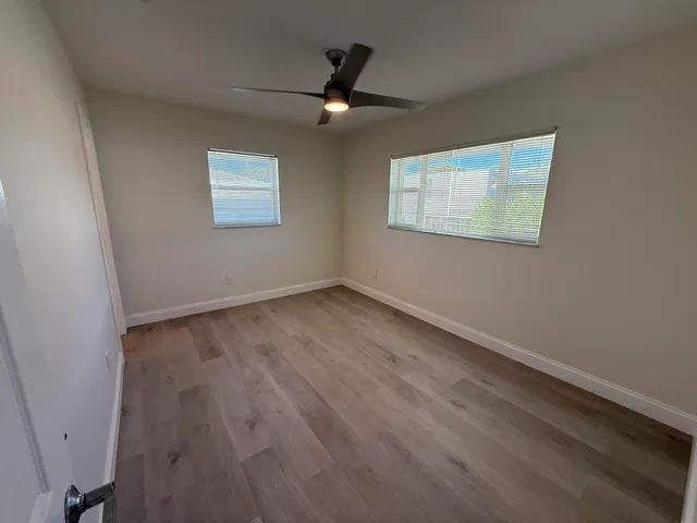 wooden floor in an empty room