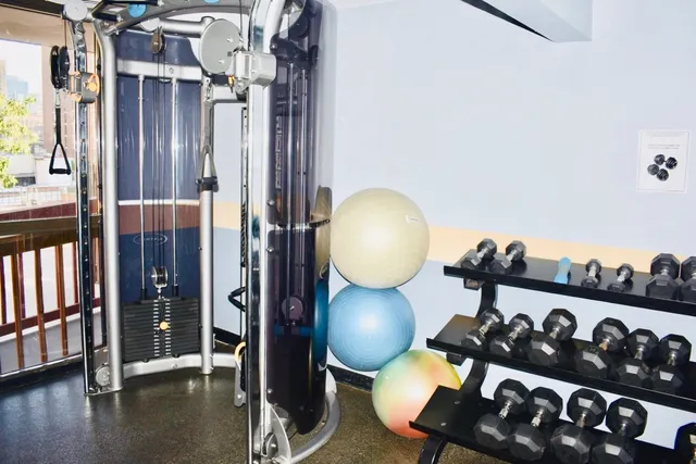 a living room with a couch and a table