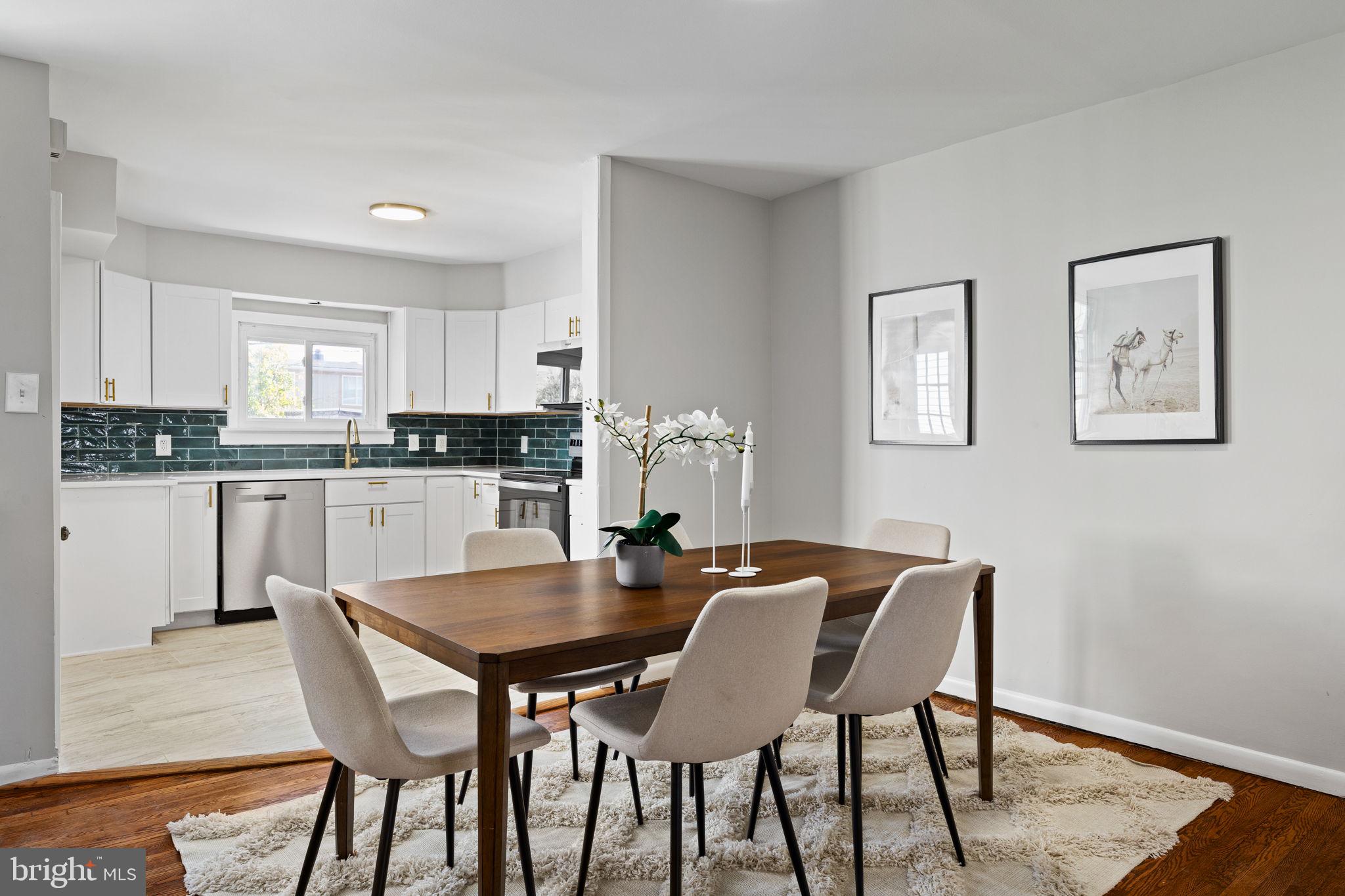171 North Carol Boulevard Upper Darby, PA 19082 - Photo 6 of 32 a view of a dining room with furniture and wooden floor