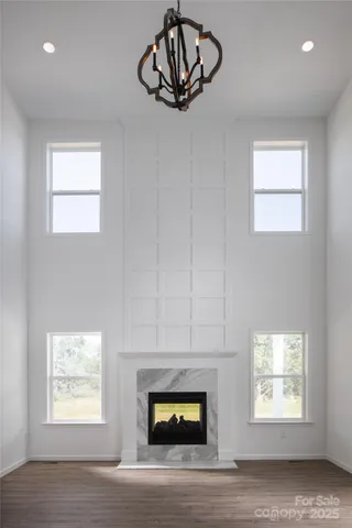 a view of dining room with window
