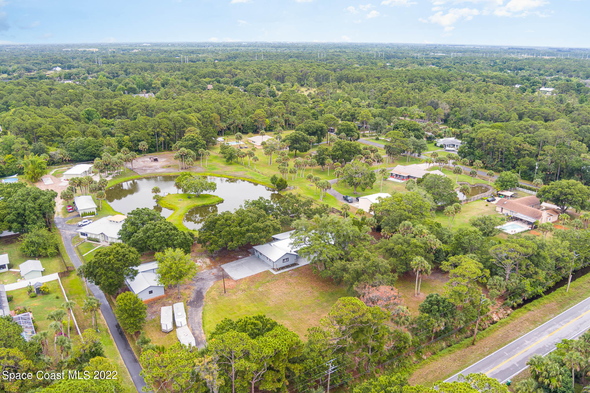 2380 Friday Road Cocoa, FL 32926 - Photo 30 of 30 a view of a lake with a city