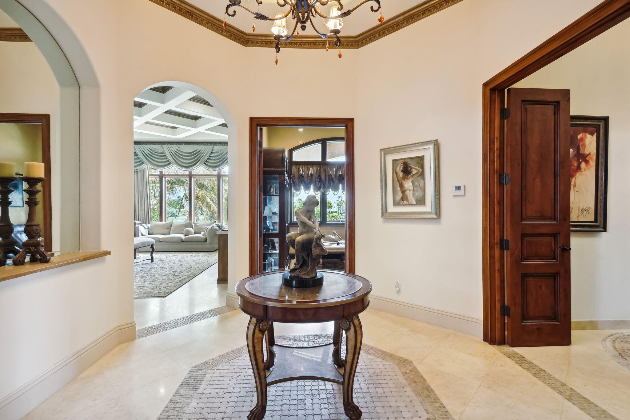 3870 Northeast 31st Avenue Lighthouse Point, FL 33064 - Photo 135 of 151 a living room with furniture and a window