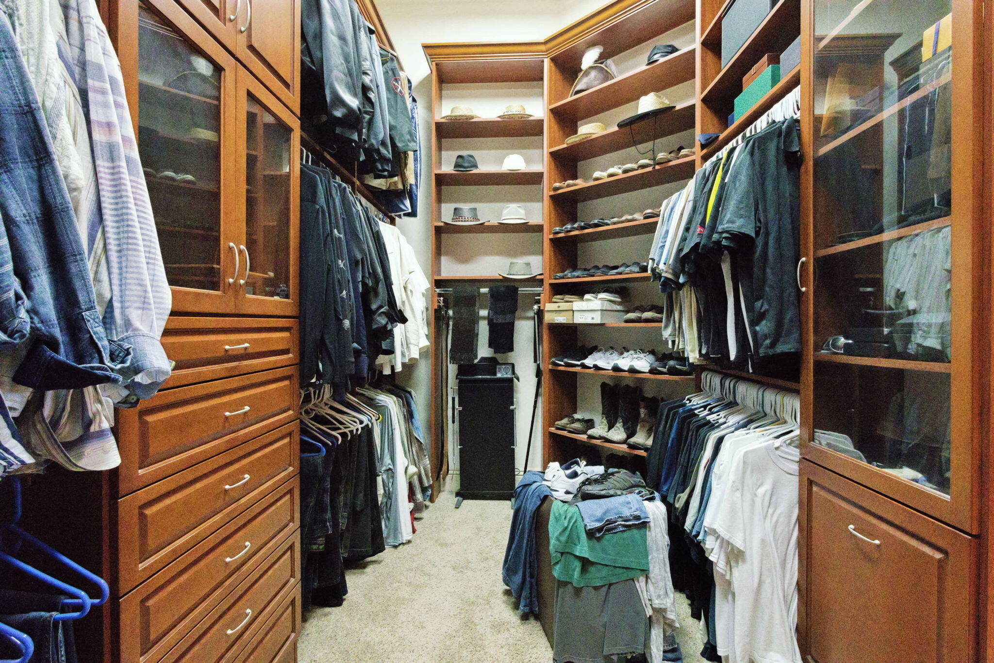 3870 Northeast 31st Avenue Lighthouse Point, FL 33064 - Photo 64 of 151 a view of walk in closet with clothes and shoes