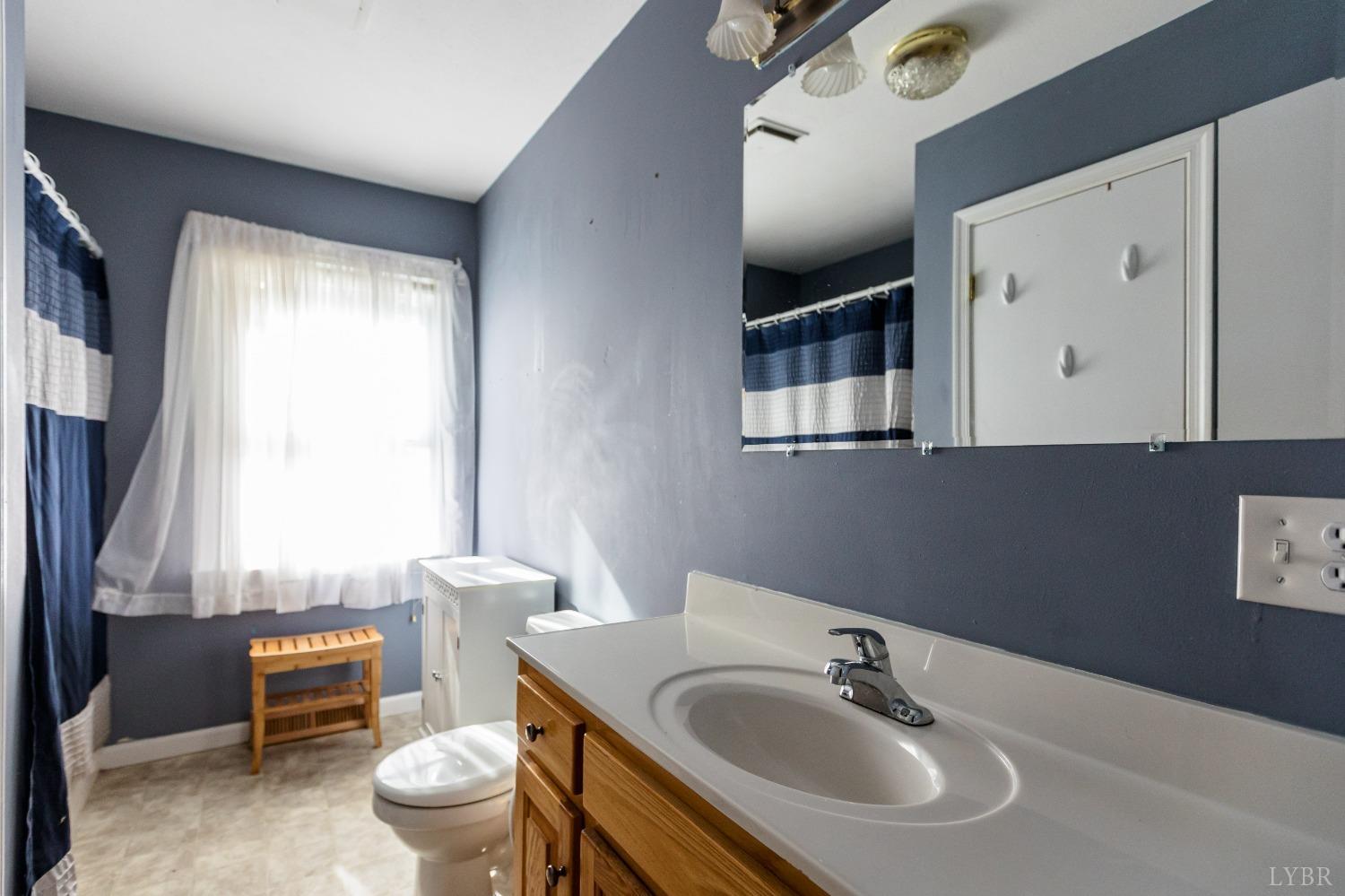 4945 Hixburg Road Pamplin, VA 23958 - Photo 18 of 27 a bathroom with a sink toilet and shower