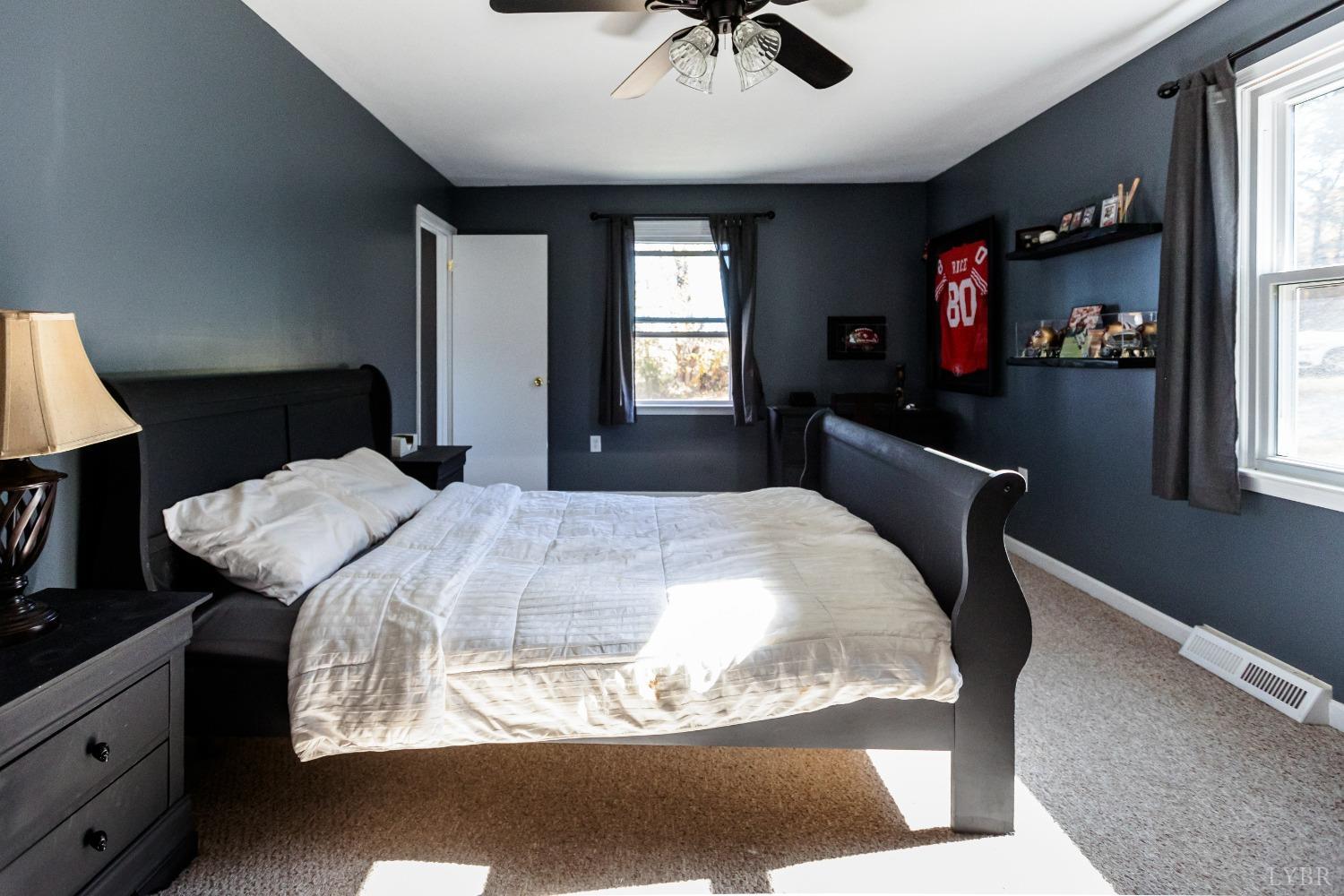 4945 Hixburg Road Pamplin, VA 23958 - Photo 10 of 27 a bedroom with a bed and window