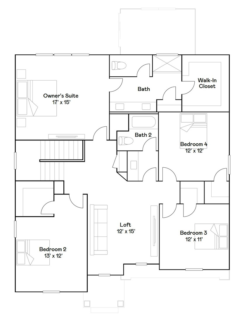 594 Lismore Circle Elgin, IL 60124 - Photo 20 of 20 a picture of a book and a bed