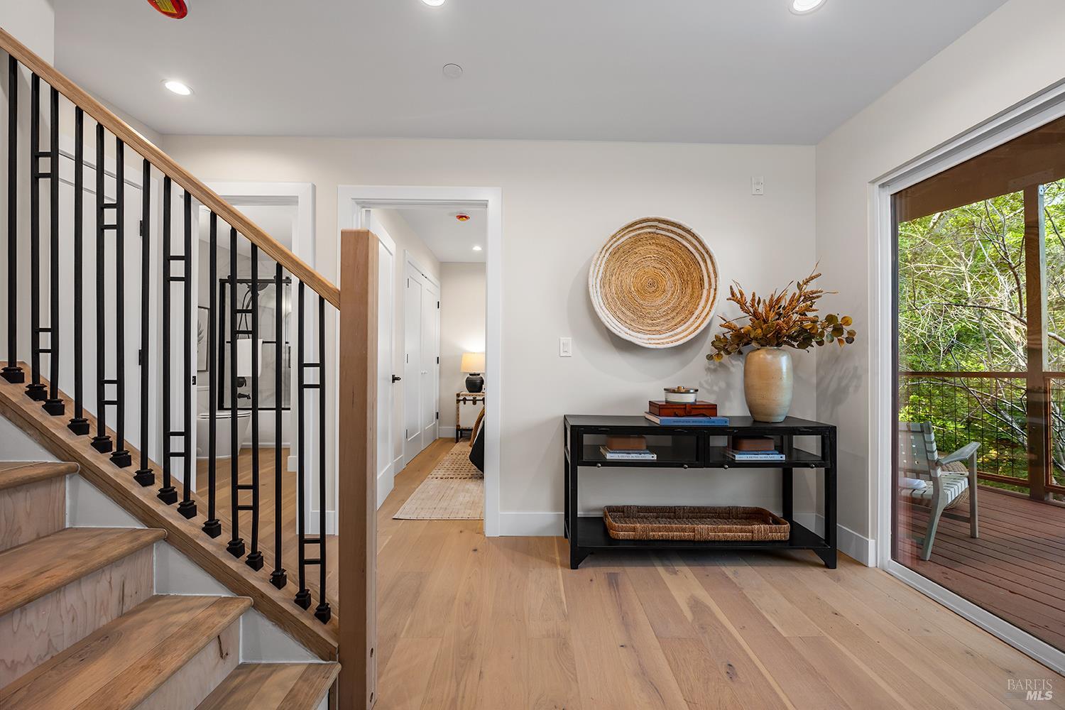 745 Redwood Road San Anselmo, CA 94960 - Photo 27 of 47 a living room with furniture and a floor to ceiling window