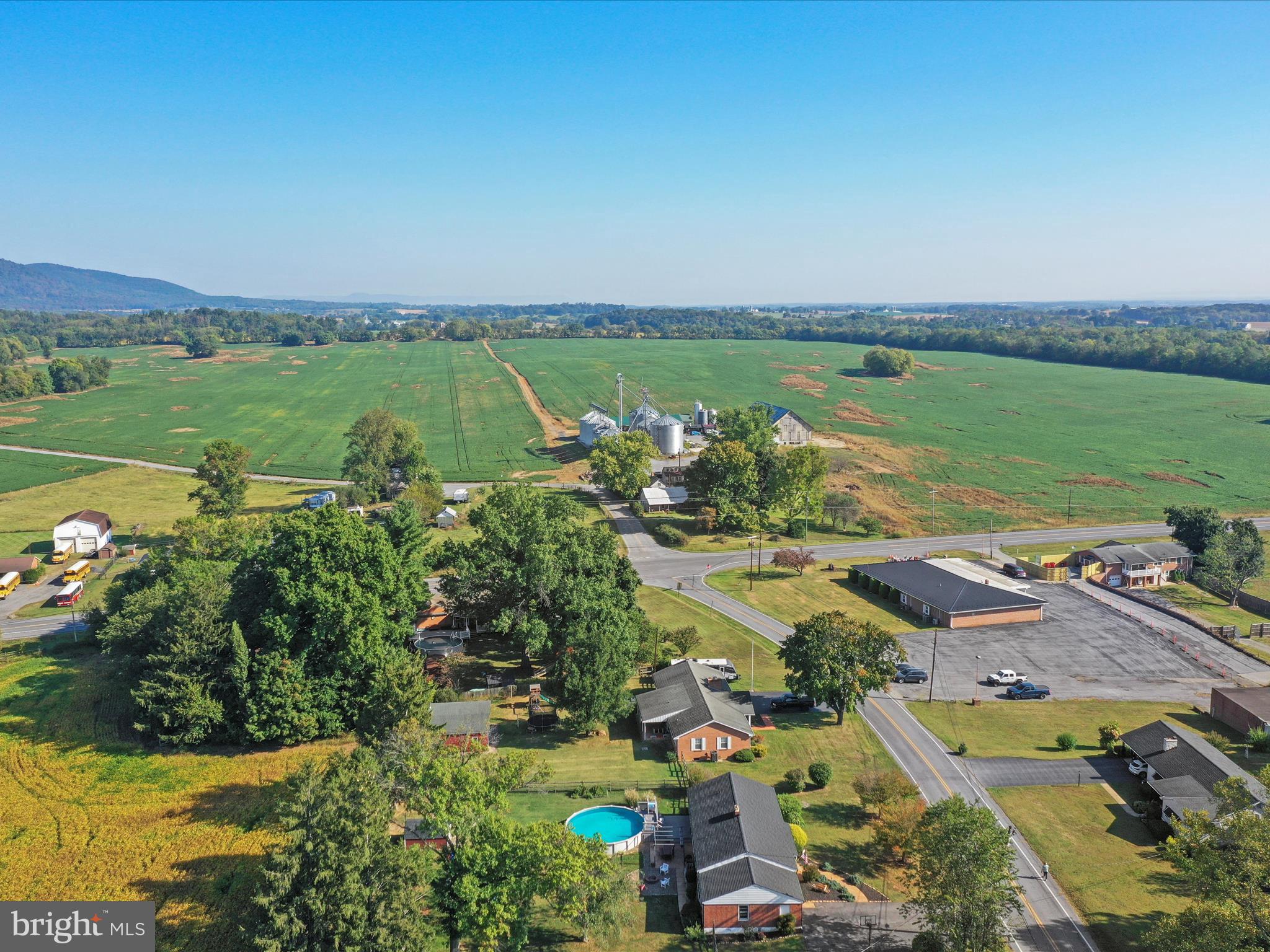 12530 Ashton Road Clear Spring, MD 21722 - Photo 50 of 57 an aerial view of a city with lots of residential buildings ocean and mountain view in back