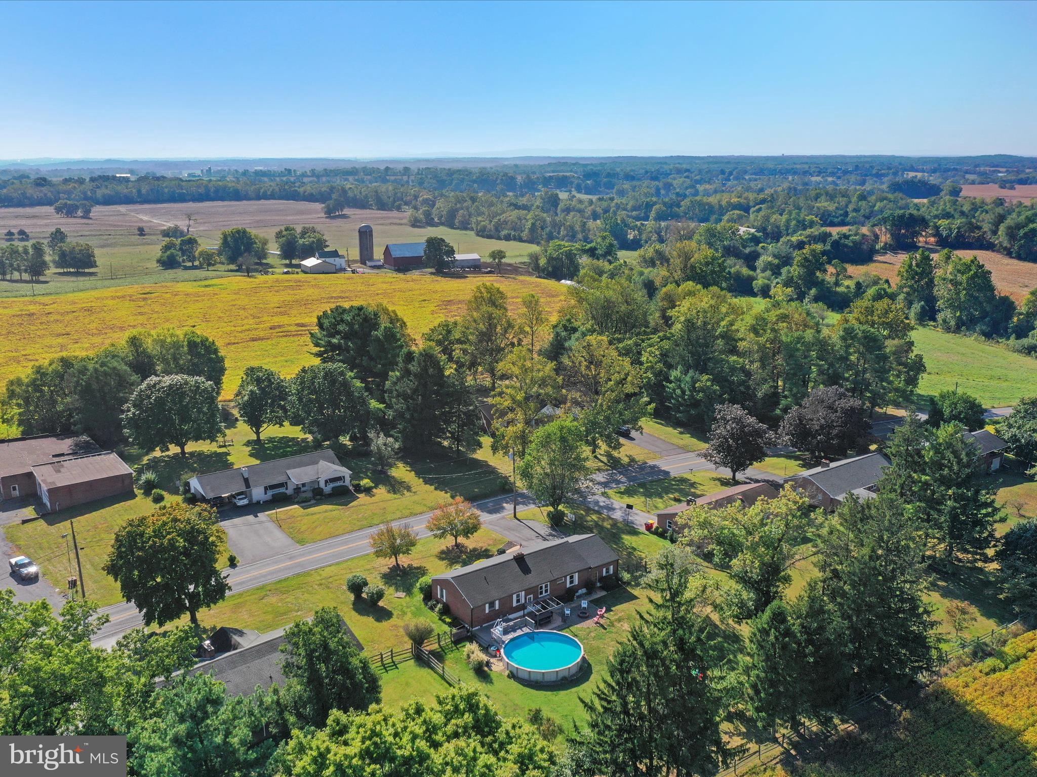 12530 Ashton Road Clear Spring, MD 21722 - Photo 53 of 57 an aerial view of ocean and residential houses with outdoor space
