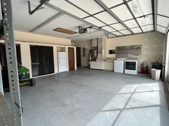 17403 Southwest 27 Ct Road Ocala, FL 34473 - Photo 20 of 47 a living room with furniture and a fireplace