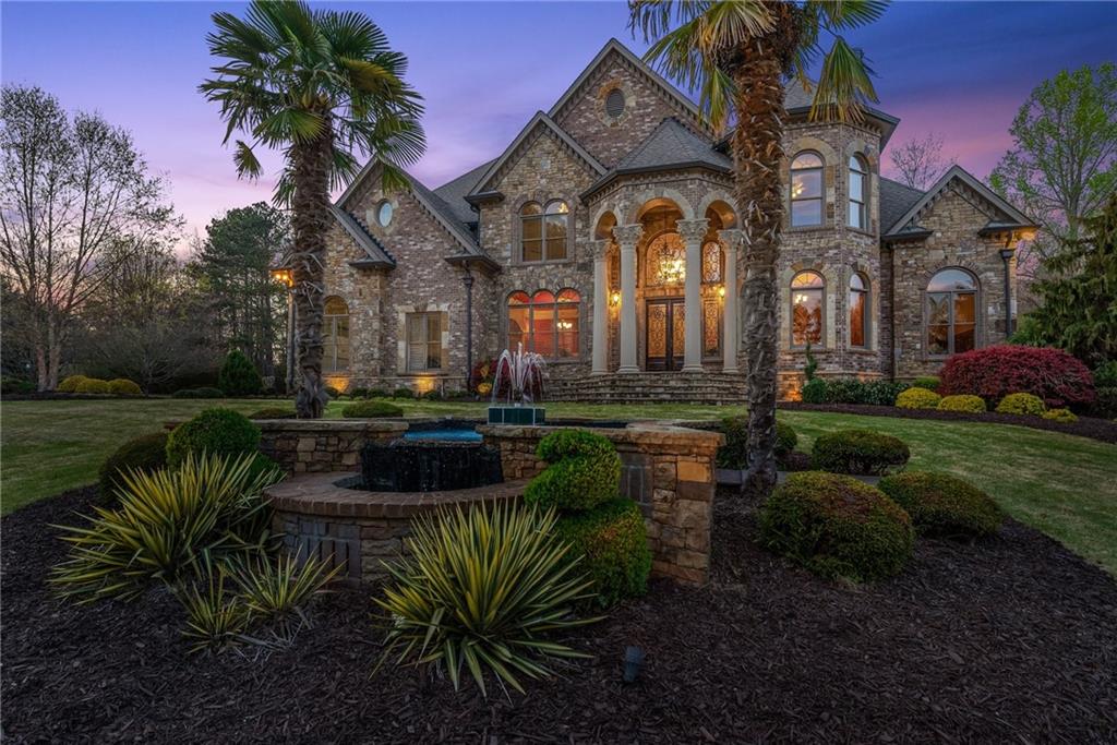 a house view with a outdoor space