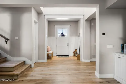 a view of a living room