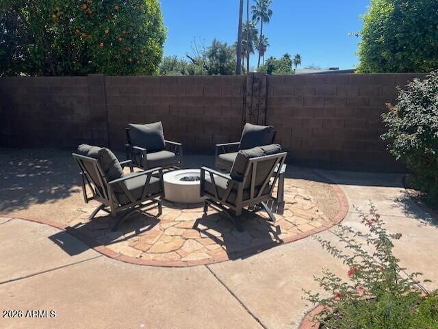 3623 East Charter Oak Road Phoenix, AZ 85032 - Photo 51 of 61 Natural gas fire pit