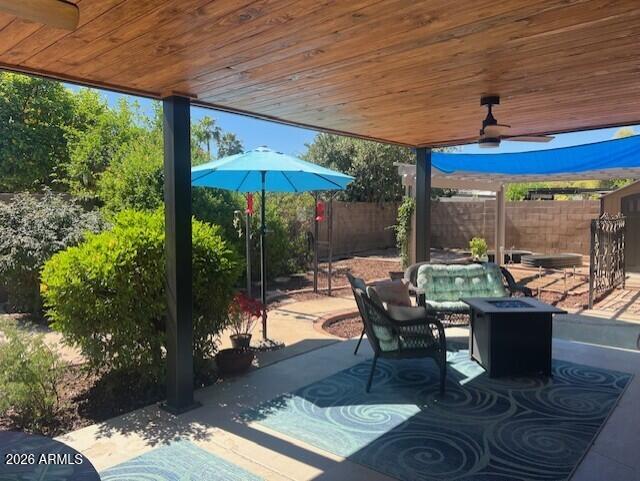 3623 East Charter Oak Road Phoenix, AZ 85032 - Photo 54 of 61 Patio backyard