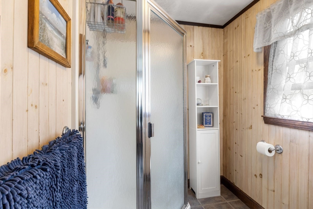 42 Wapping Road Kingston, MA 02364 - Photo 21 of 25 a bathroom with a shower and a glass door