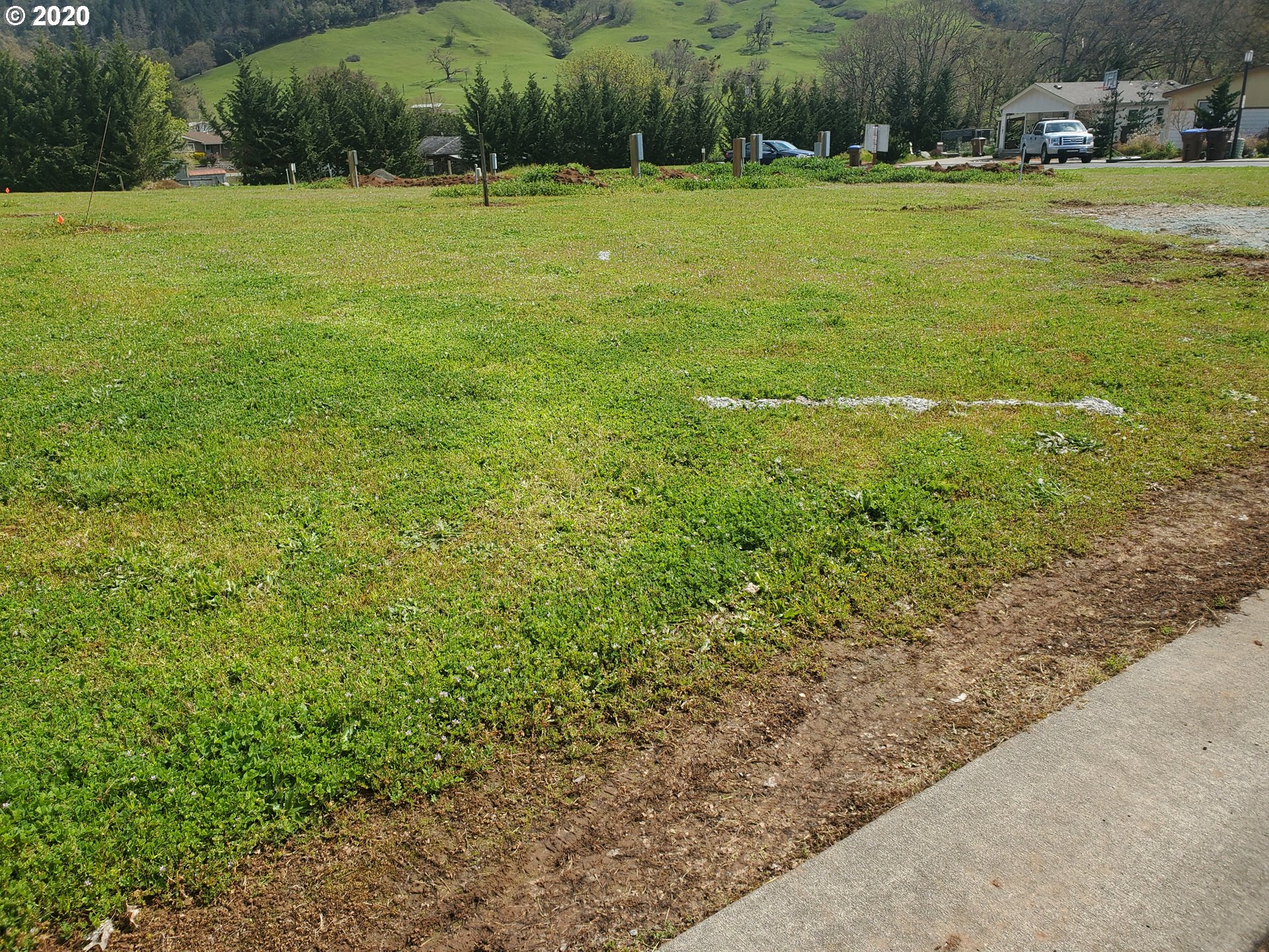 a view of outdoor space and yard