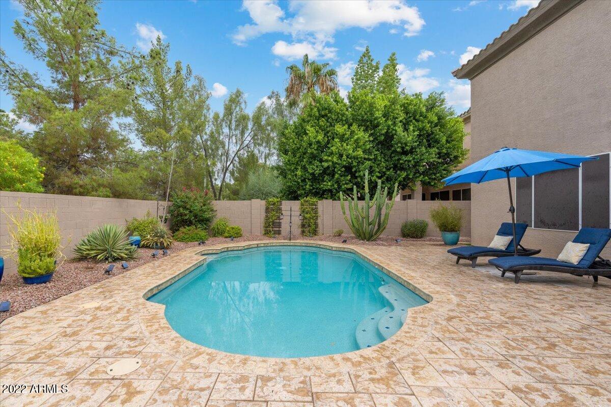 9828 South La Rosa Drive Tempe, AZ 85284 - Photo 19 of 20 Backyard Oasis!