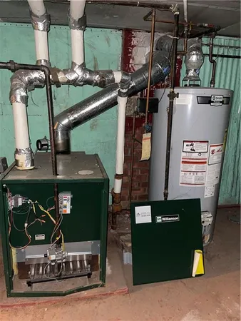 a view of a water fountain