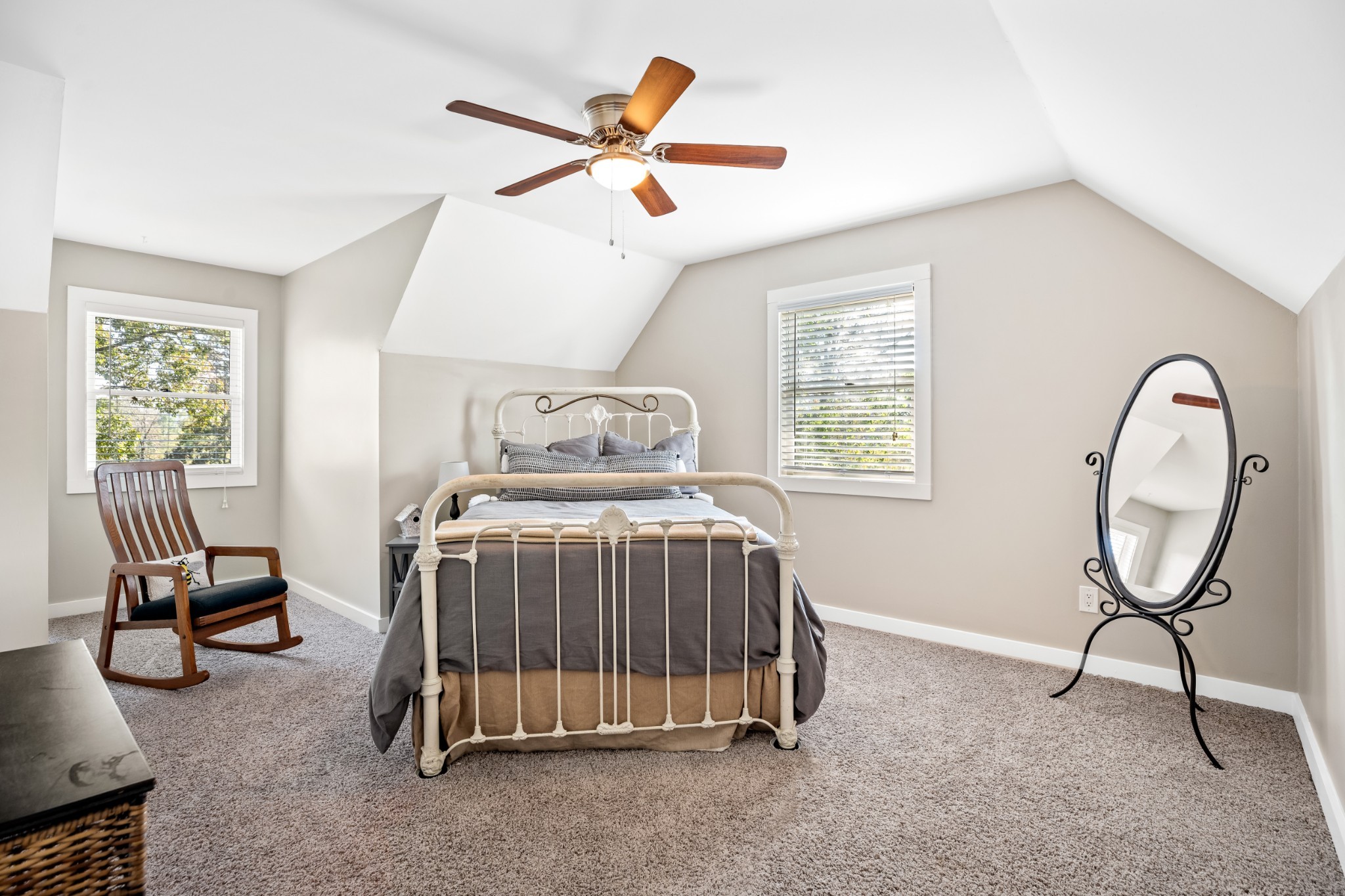 5285 Simmons Bluff Road Lebanon, TN 37090 - Photo 20 of 32 a bedroom with a bed chair and window