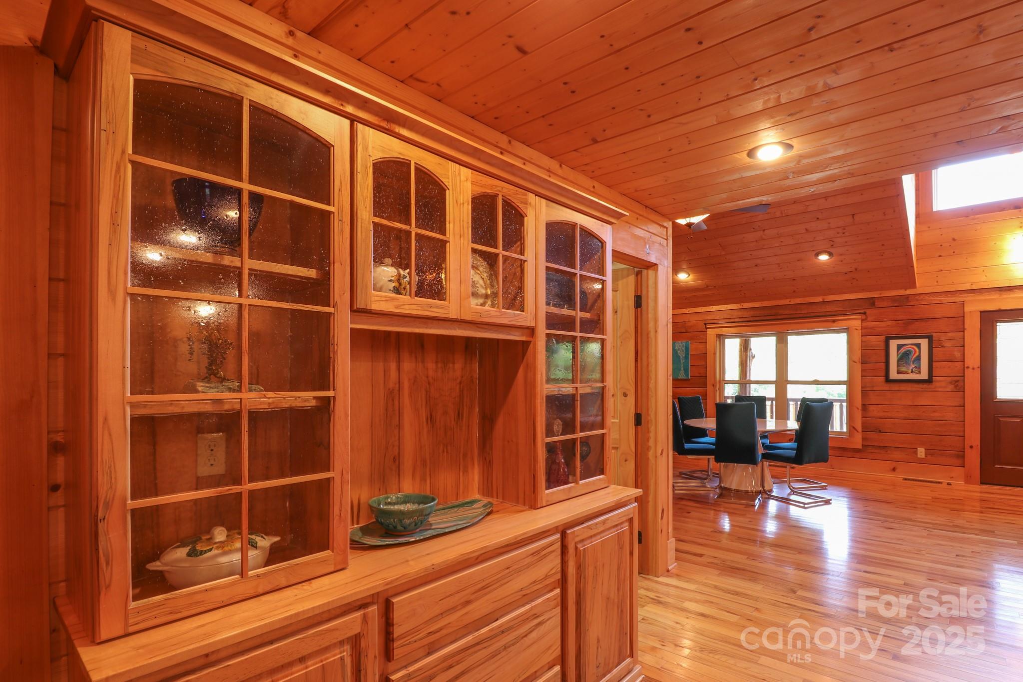 2811 Poplar Creek Road Green Mountain, NC 28740 - Photo 11 of 35 a view of empty room with wooden floor and fan