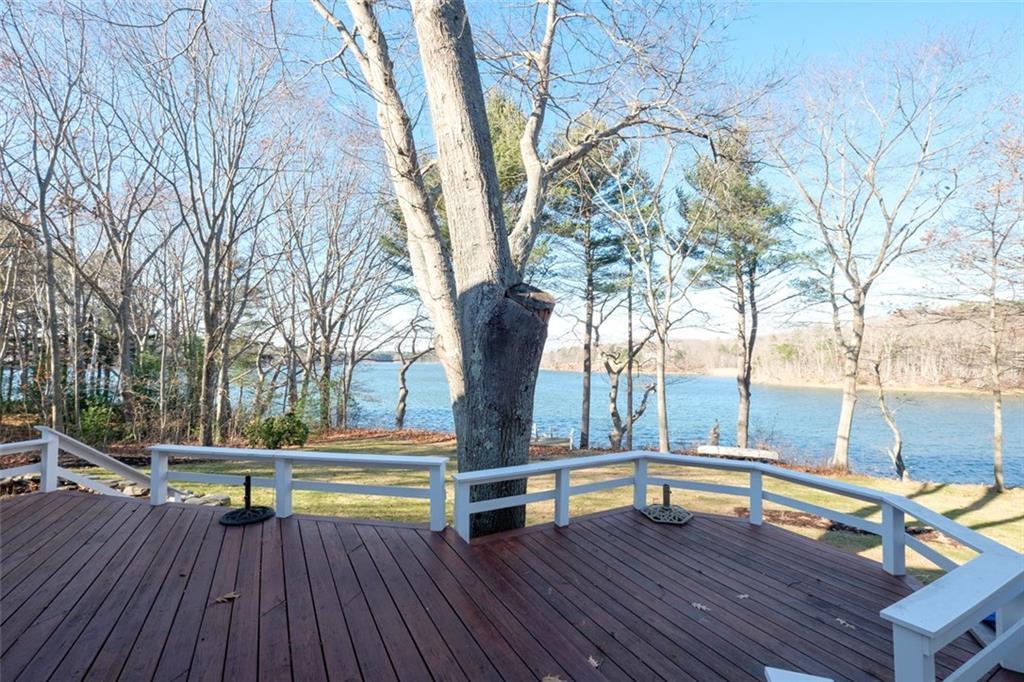 18 Goose Point Road Kittery, ME 03905 - Photo 29 of 34 The large deck off of the back of...