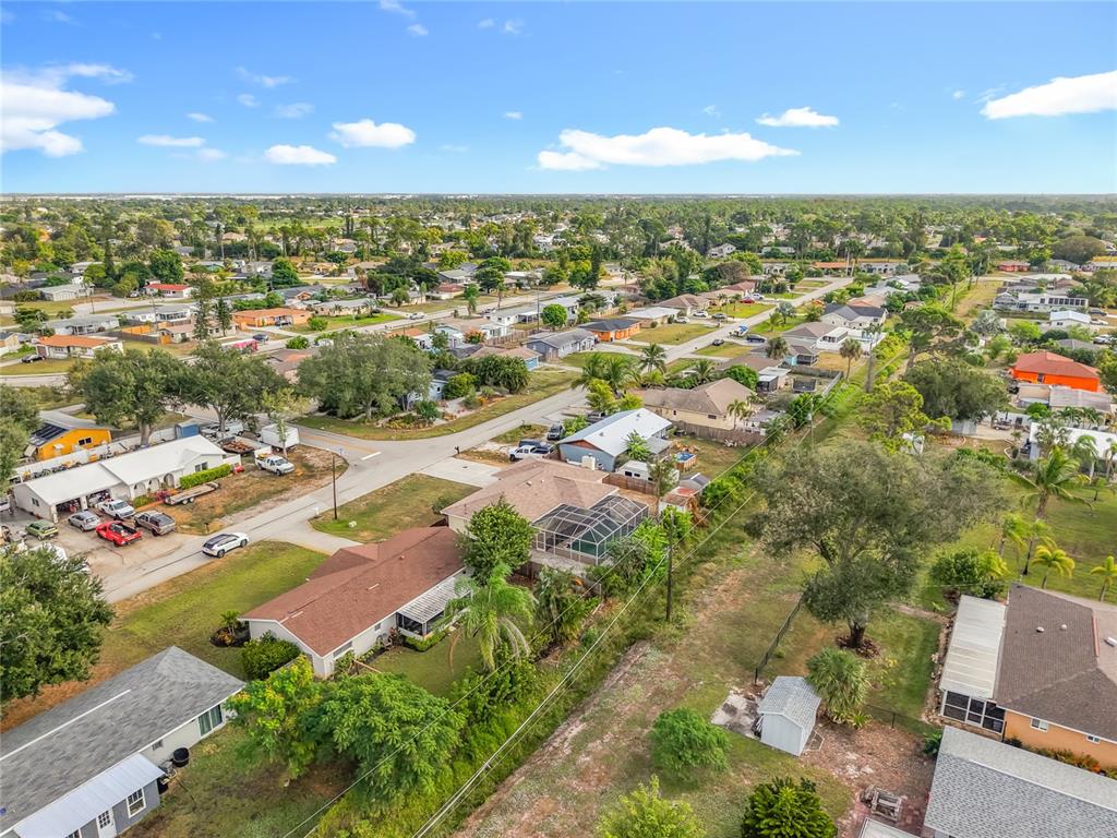 7286 Jonas Road Fort Myers, FL 33967 - Photo 73 of 81 an aerial view of residential houses with outdoor space
