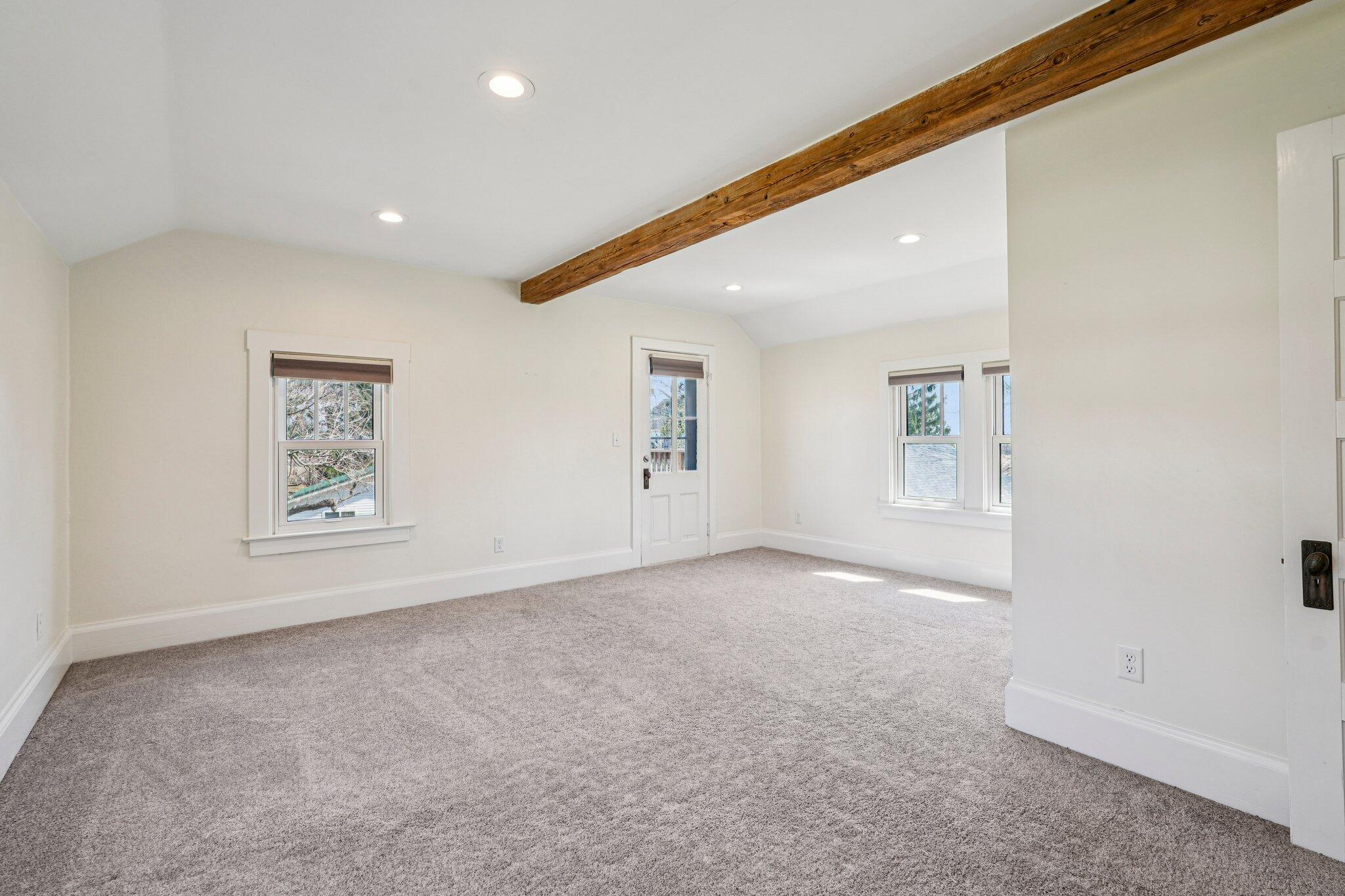 W4669 County Rd A Lafayette, WI 53121 - Photo 24 of 66 Master Brm w/ door to porch