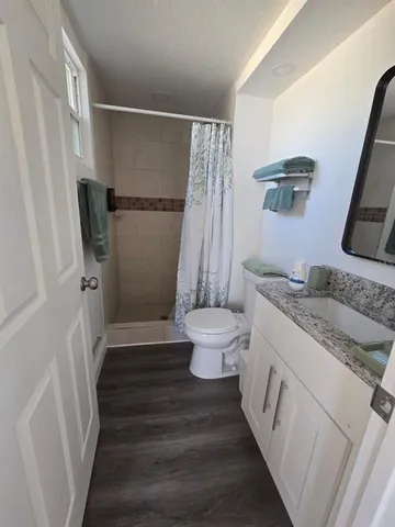 a view of outdoor space and deck