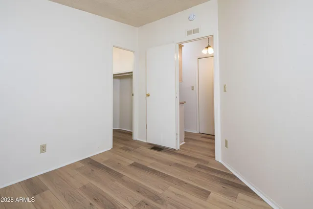 a view of wooden floor