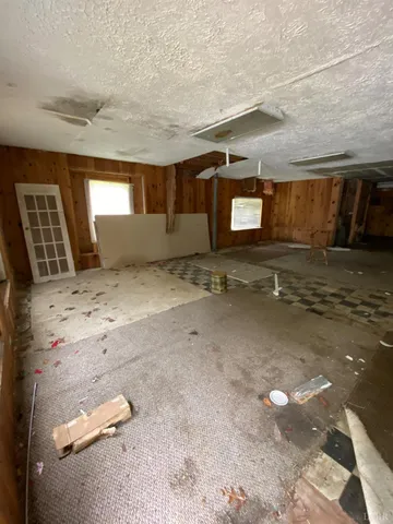 a view of car garage