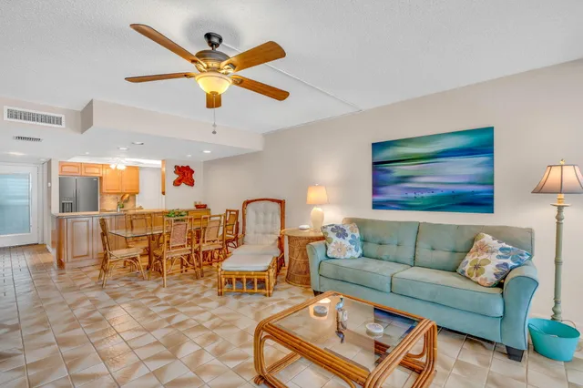 a hallway with cabinets