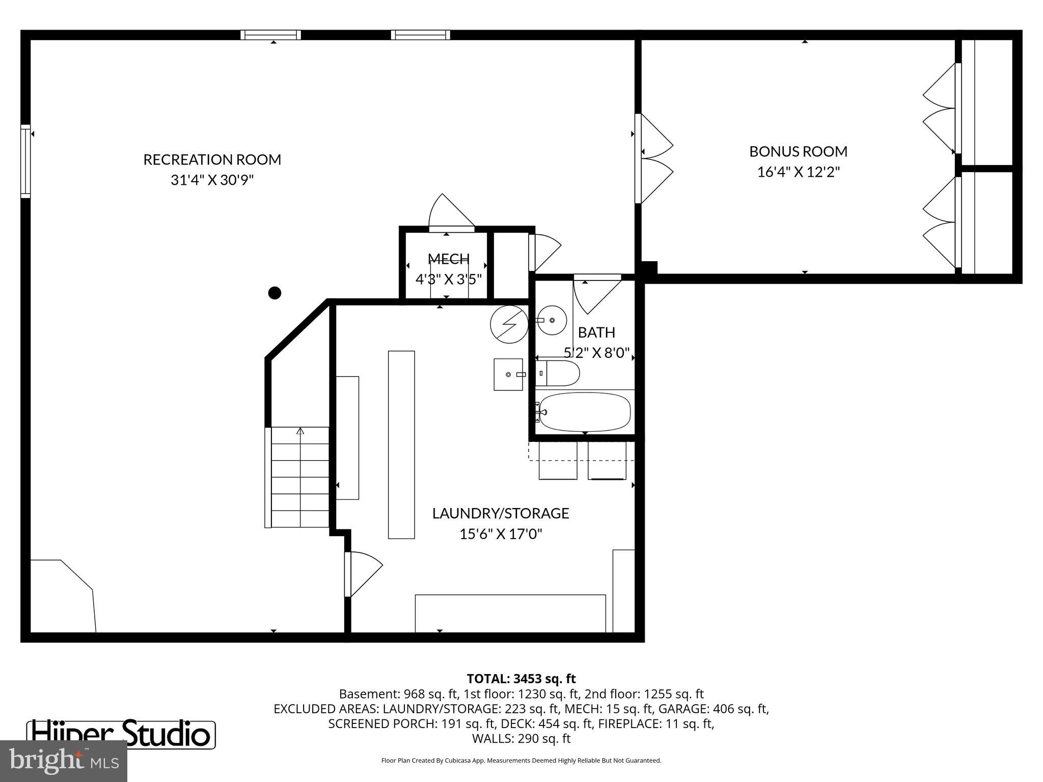 11910 Winstead Lane Reston, VA 20194 - Photo 79 of 80 Lower Level Floor Plan
