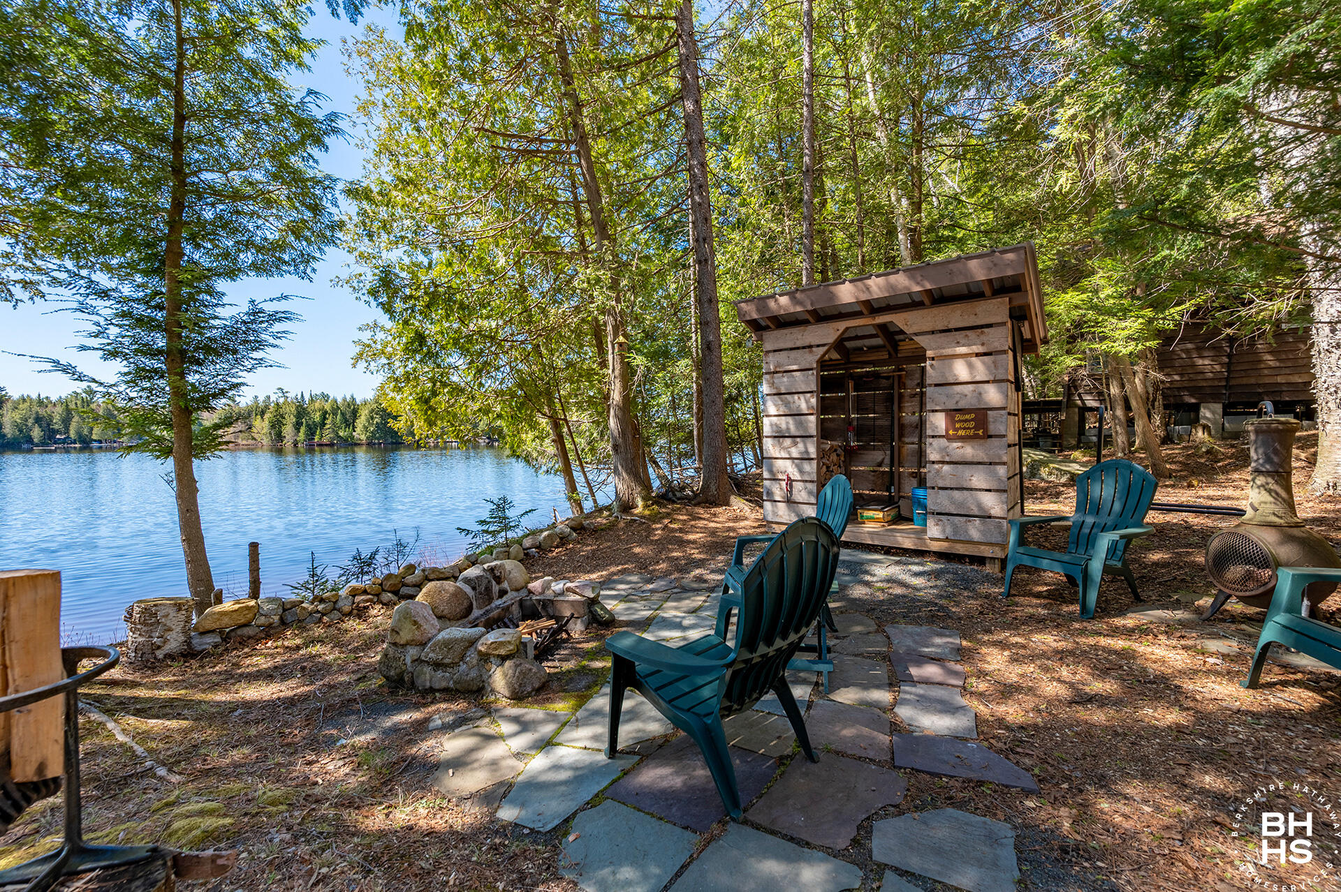 232 Lajeunesse Road Tupper Lake, NY 12986 - Photo 14 of 29 CampOnFishCreekPonds_FirePit