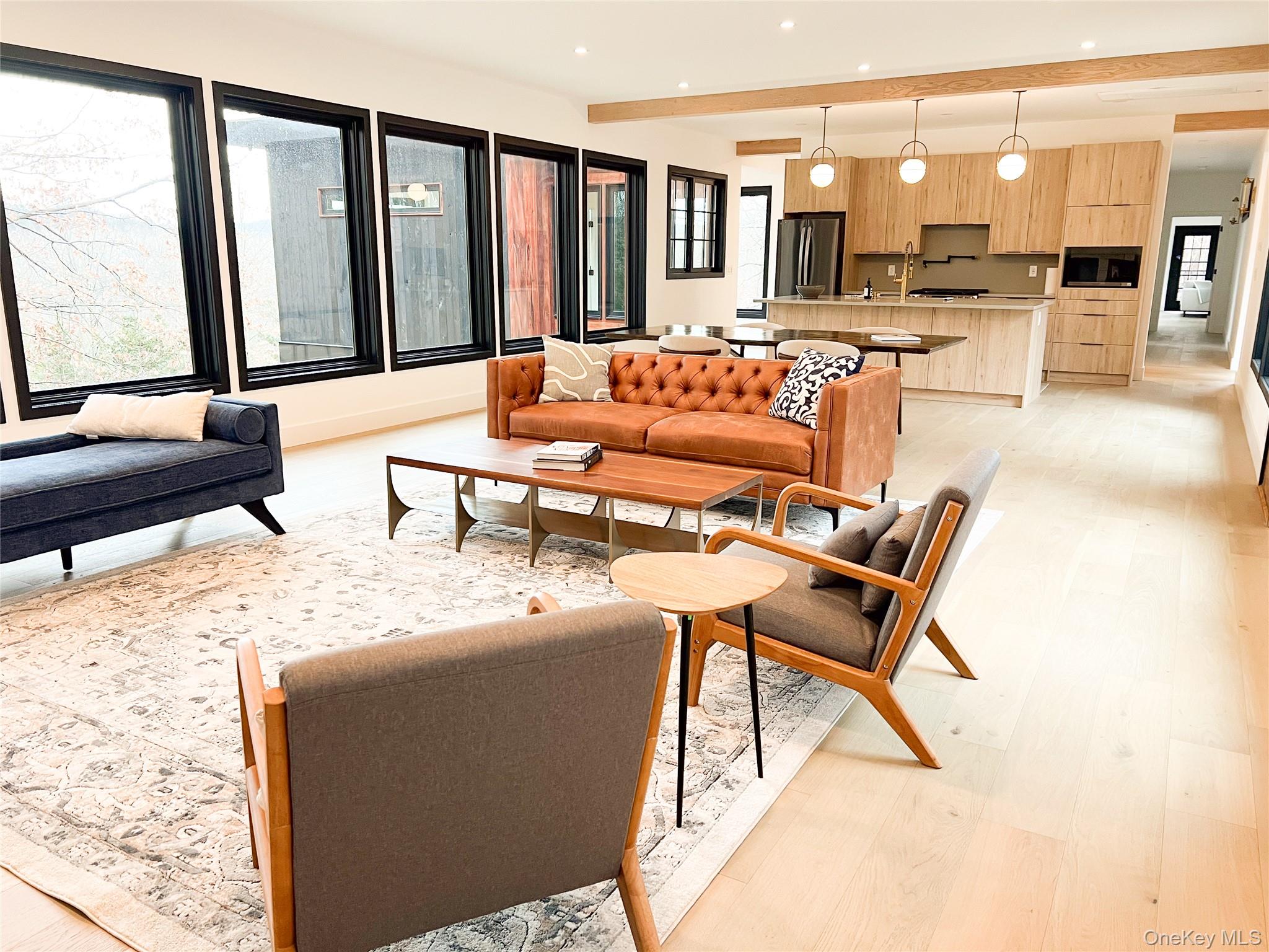 490 Old State Route 82 Craryville, NY 12521 - Photo 9 of 32 a living room with furniture and a large window
