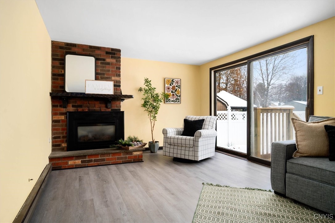 214-216 Hamilton Street Rome, NY 13440 - Photo 10 of 37 Wood Burning Fireplace in Family Room