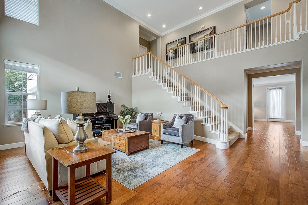 7108 Lahinch Drive Gilroy, CA 95020 - Photo 5 of 50 a living room with furniture and a wooden floor