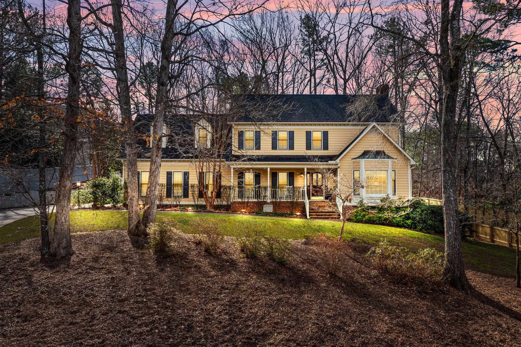 4109 Colville Road Durham, NC 27707 - Photo 52 of 54 Dusk Front Exterior