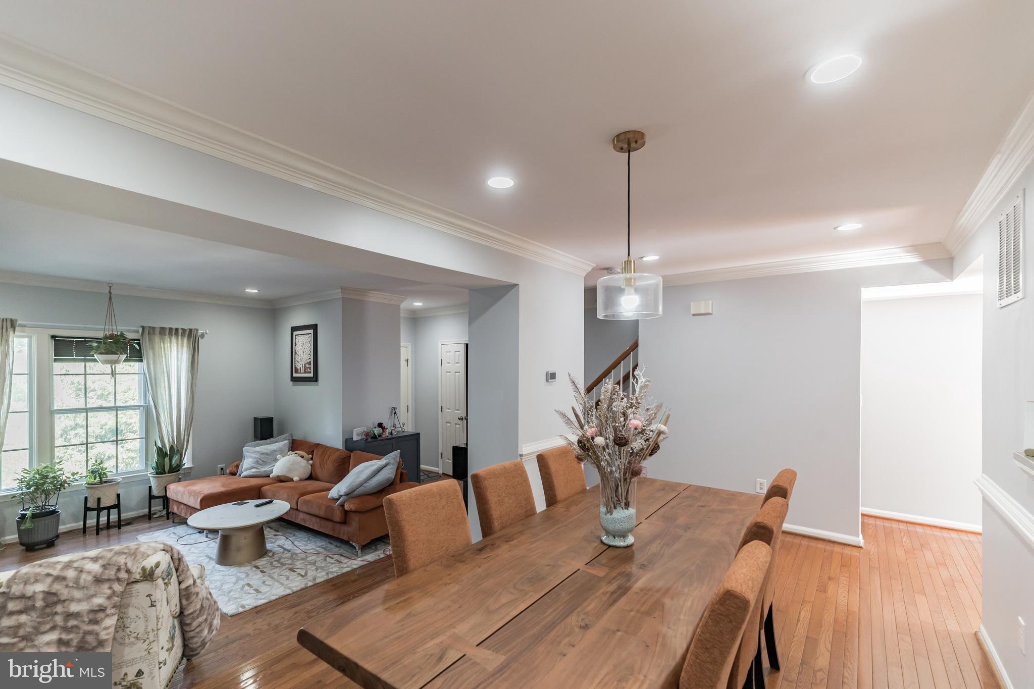 6501 Hubbardton Way Springfield, VA 22150 - Photo 6 of 29 a living room with furniture or window and wooden floor