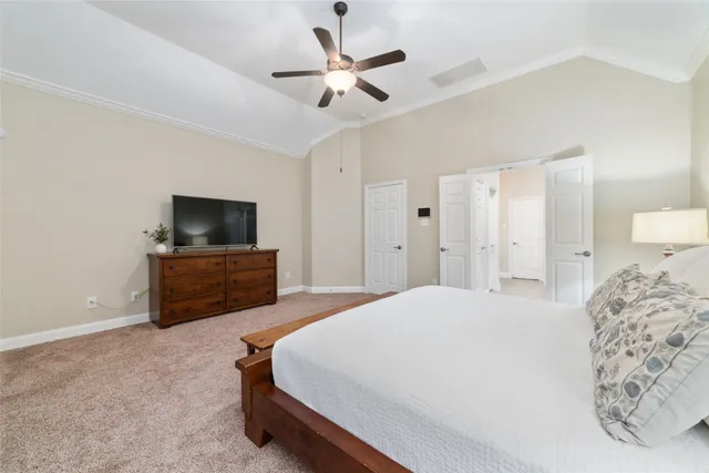 a bathroom with a tub a sink and mirror