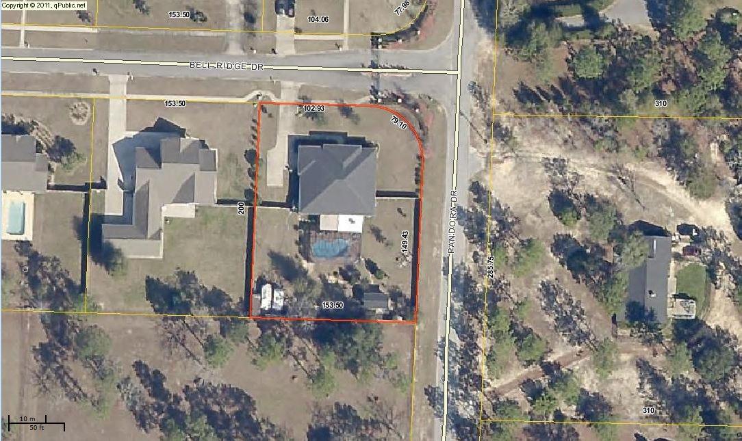 2480 Bell Ridge Drive Crestview, FL 32536 - Photo 80 of 80 Property Line view