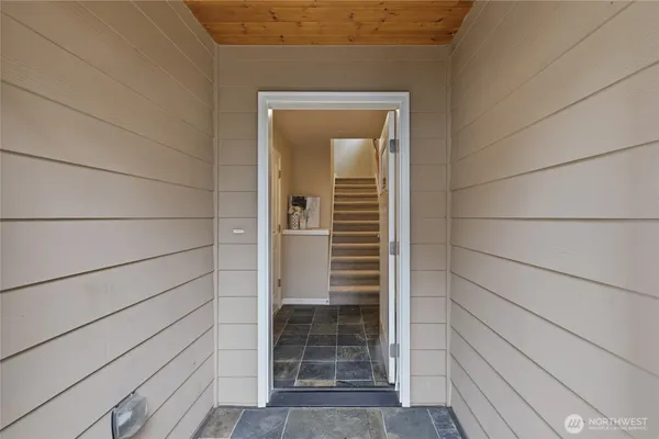 a view of door