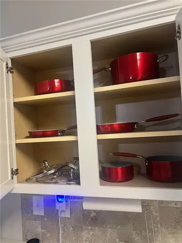 a view of water heater room