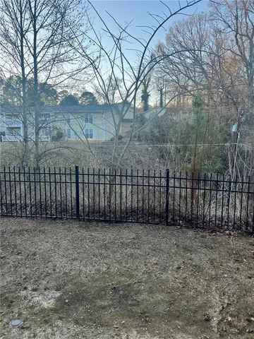 a view of a fence