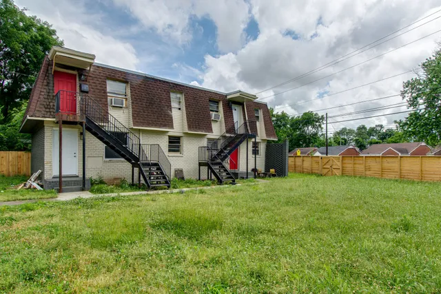 front view of house with a yard