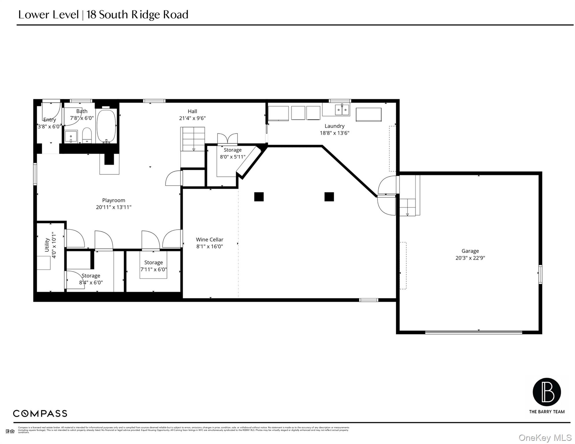 18 South Ridge Road Larchmont, NY 10538 - Photo 35 of 35 a picture of floor plan