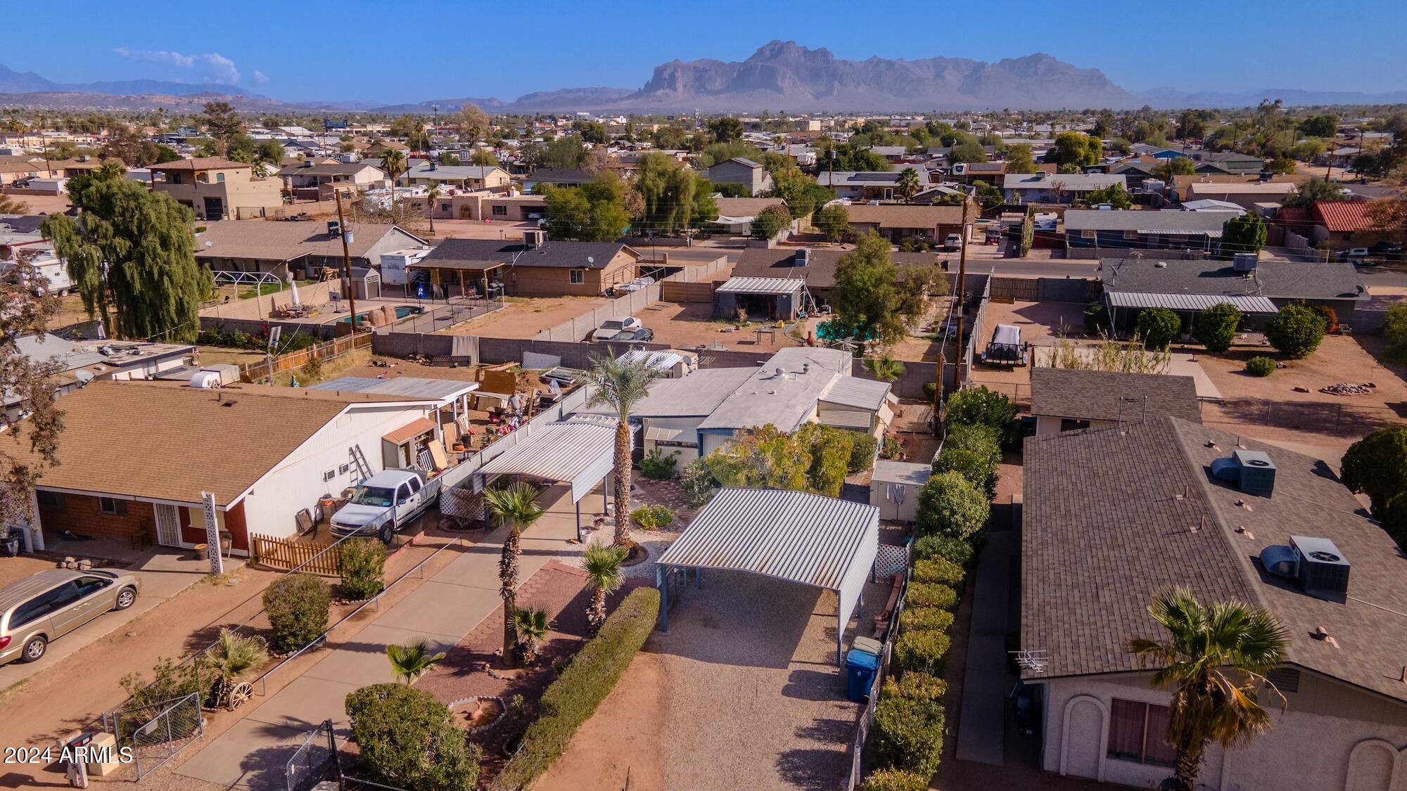 137 South Mountain Road Apache Junction, AZ 85120 - Photo 19 of 22 Drone 137 S. Mountain-1